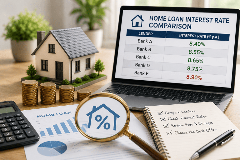 How Do I Find The Lowest Home Loan Interest Rate Available In India Right Now?