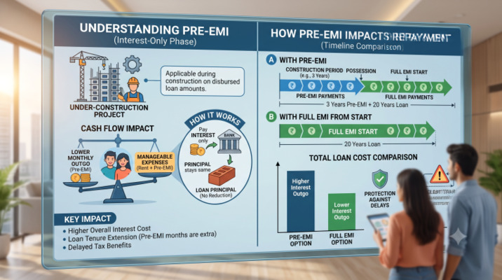 What is Pre-EMI and How Does it Impact Your Home Loan Repayment?